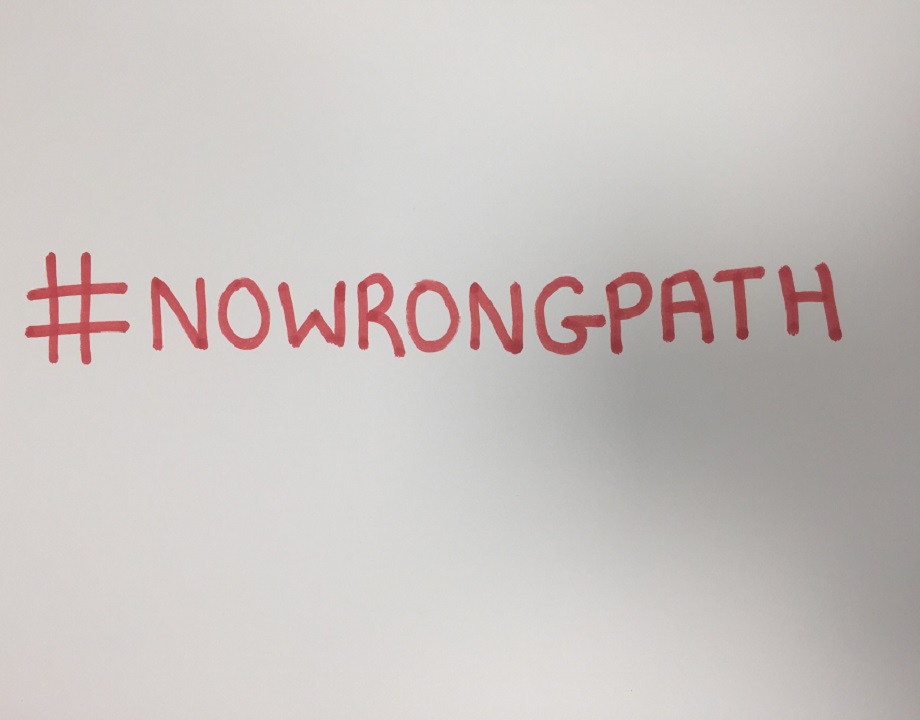 #Nowrongpath #Nowrongpath