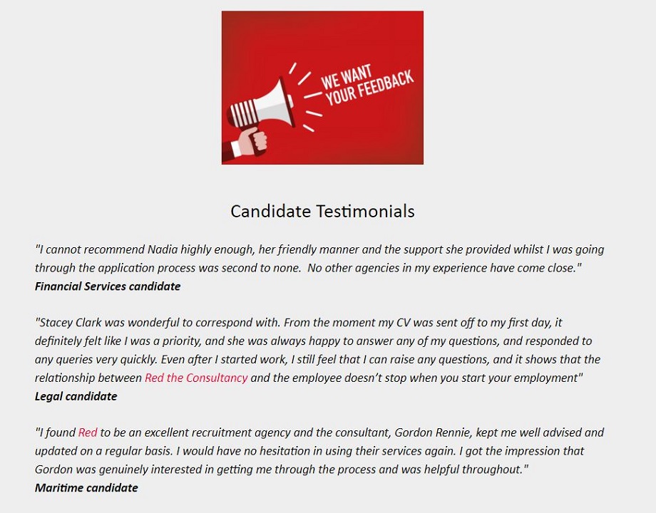 The Recruiter / Candidate Relationship The Recruiter / Candidate Relationship